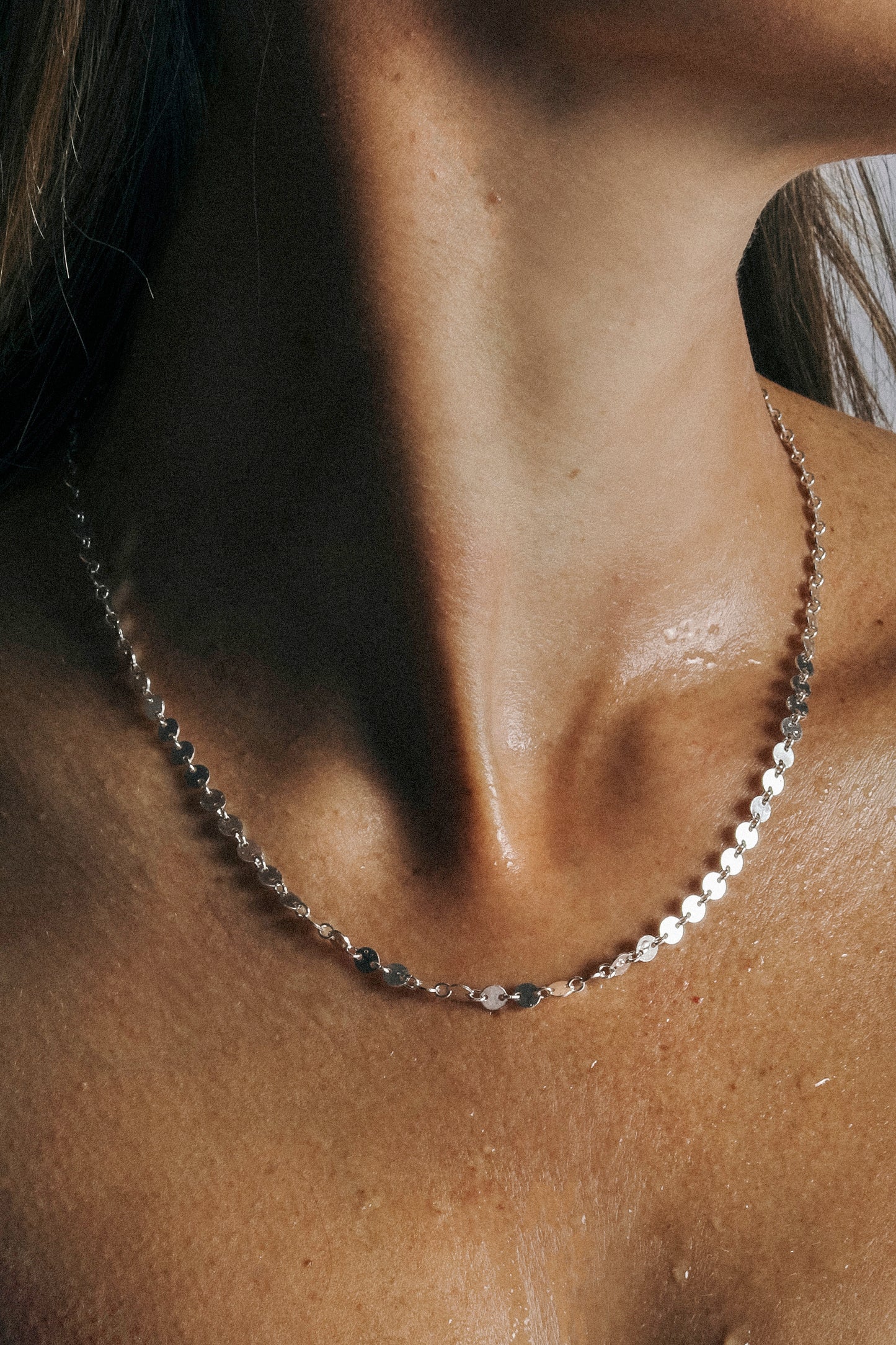 Disc Chain Necklace