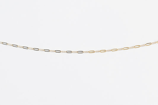 Dainty Paperclip Chain Necklace
