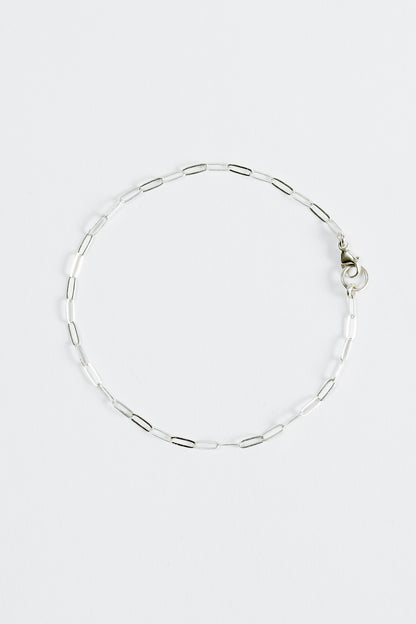 Dainty Paperclip Chain Bracelet