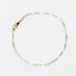 Dainty Paperclip Chain Bracelet