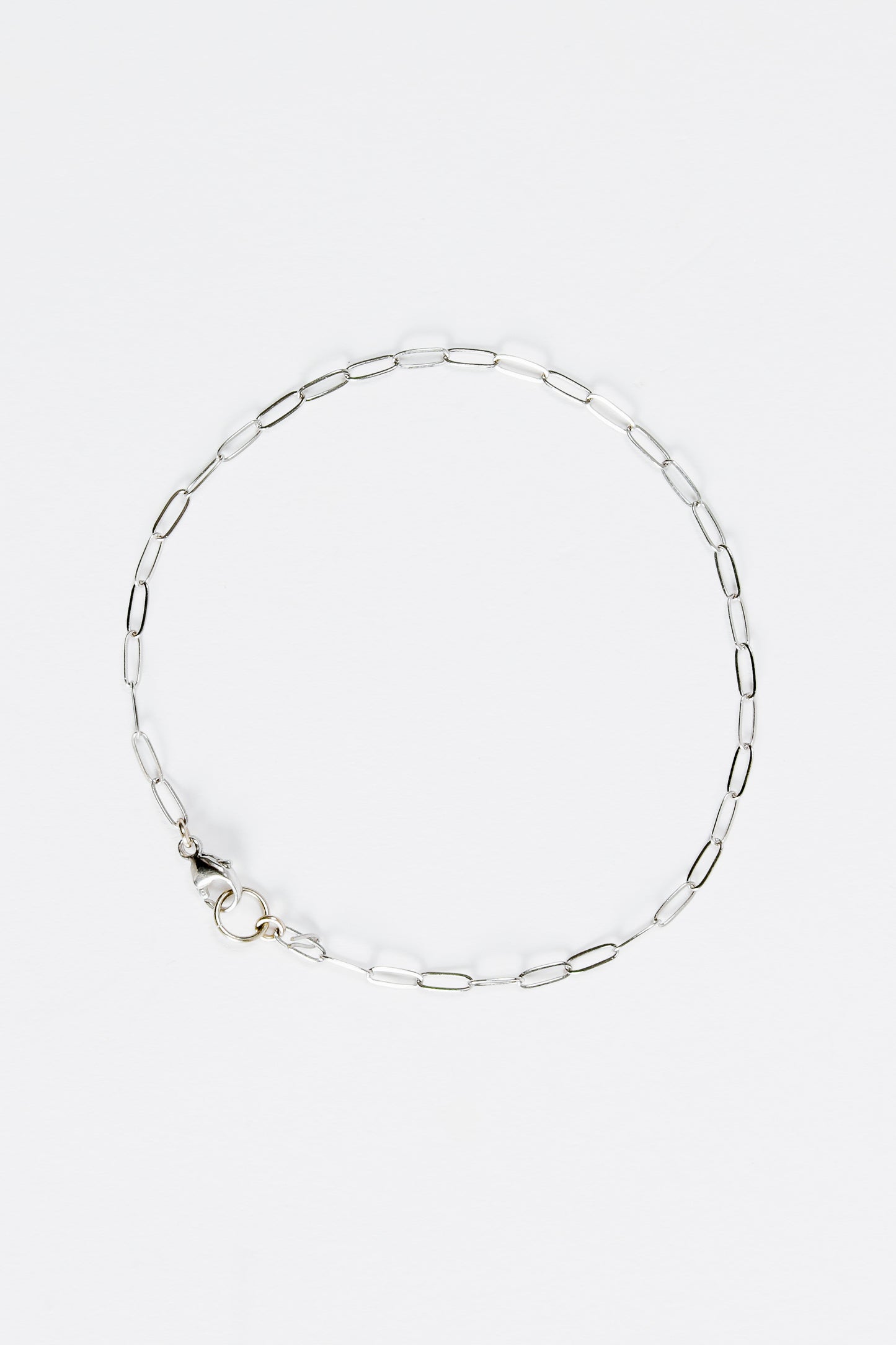 Dainty Paperclip Chain Bracelet